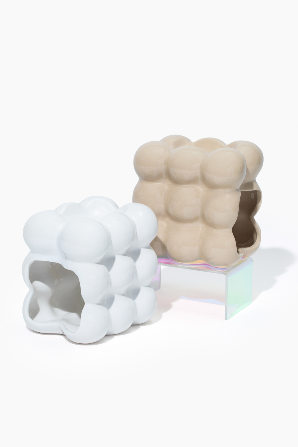 Bubble Wax Warmer Set - Nude