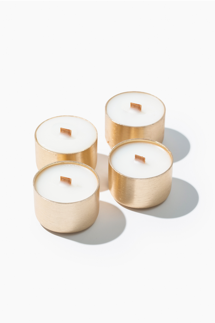 Gold Tealight Candles