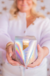 11oz Crystal Candle - Clear Quartz - Heal + Cleanse + Energize