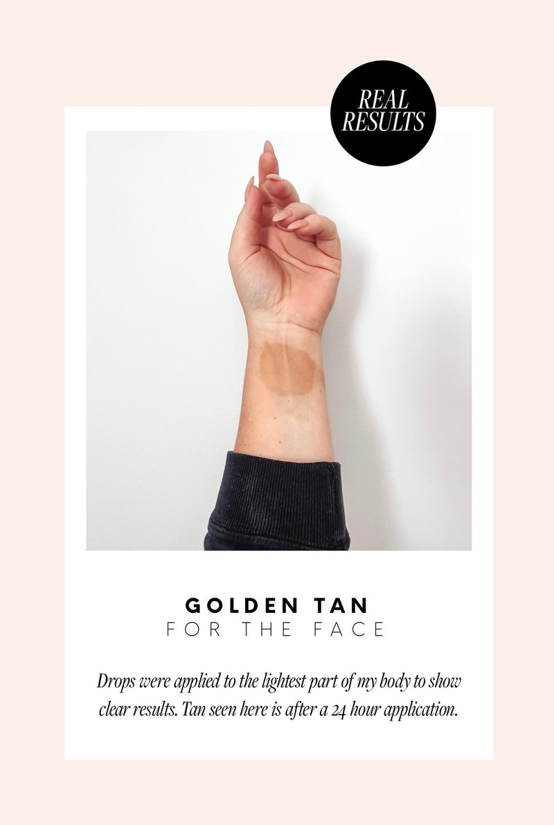 Golden Tan For The Face